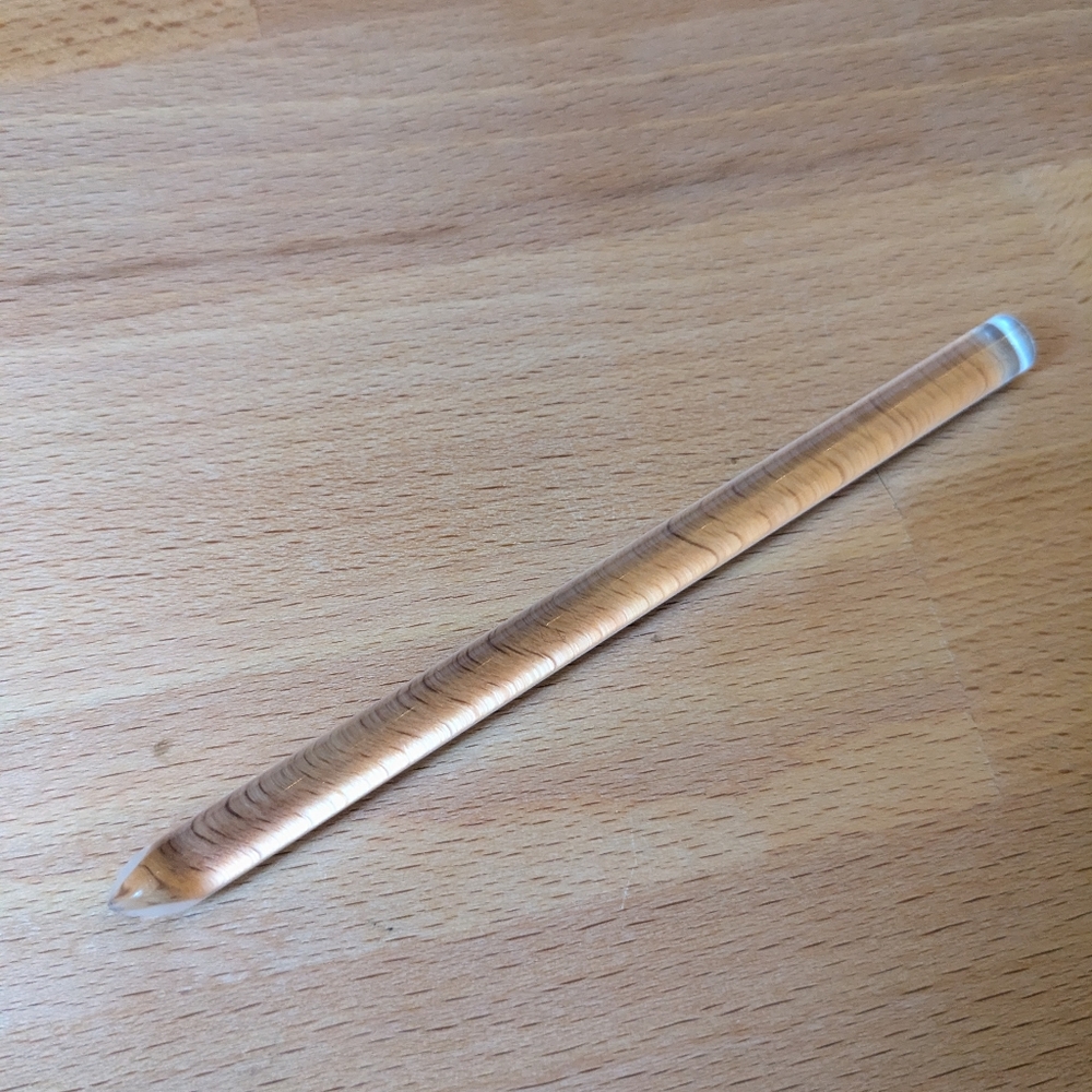 HELD FOR REINDENN Corey Moranis Lucite Hair Stick